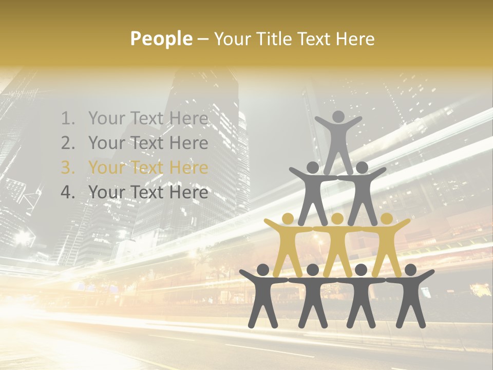 Modern Road Asia PowerPoint Template