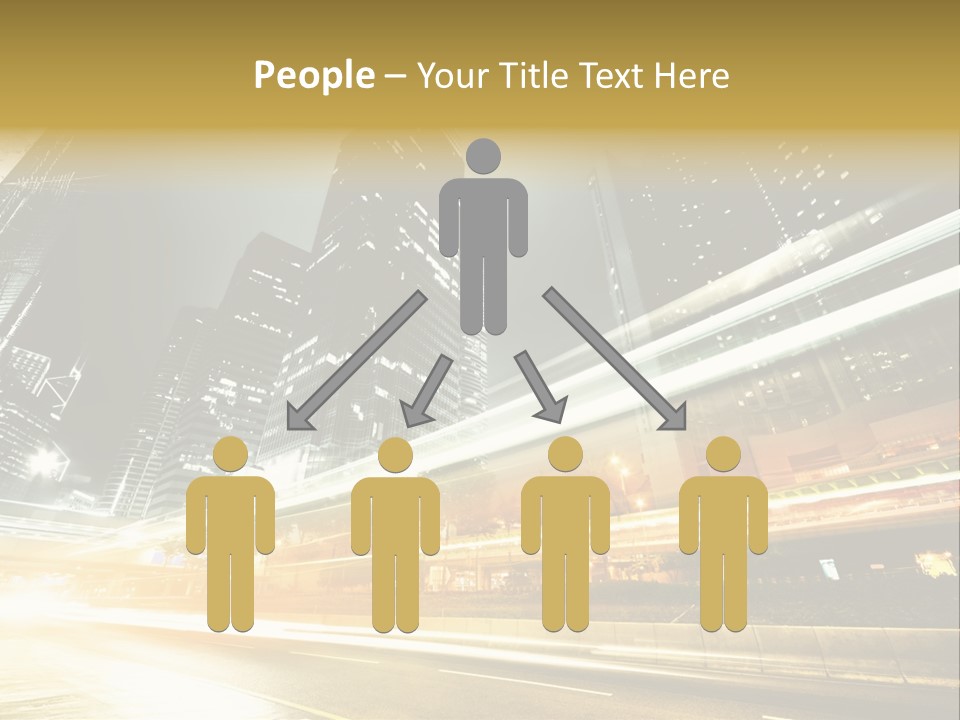 Modern Road Asia PowerPoint Template