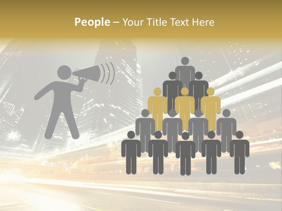 Modern Road Asia PowerPoint Template