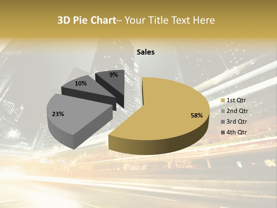 Modern Road Asia PowerPoint Template