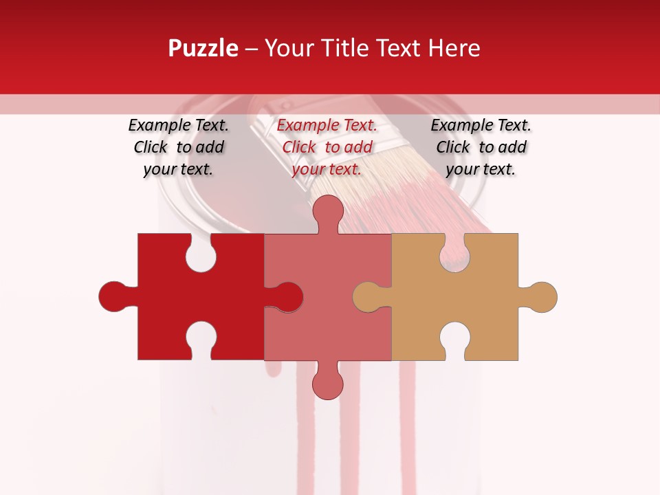 White Building Drawing PowerPoint Template