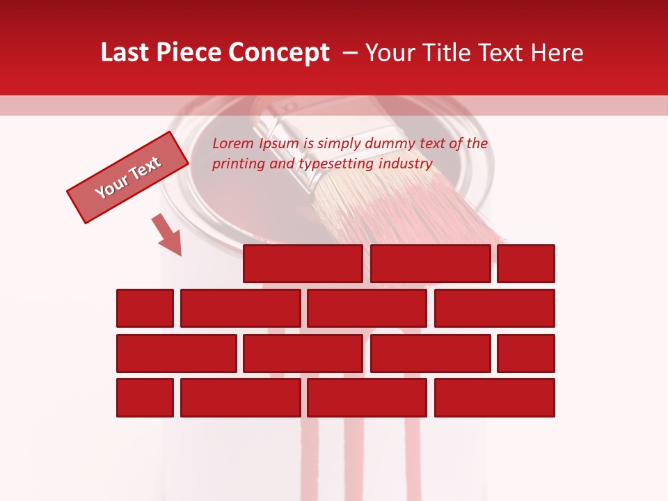 White Building Drawing PowerPoint Template