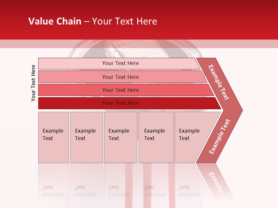 White Building Drawing PowerPoint Template