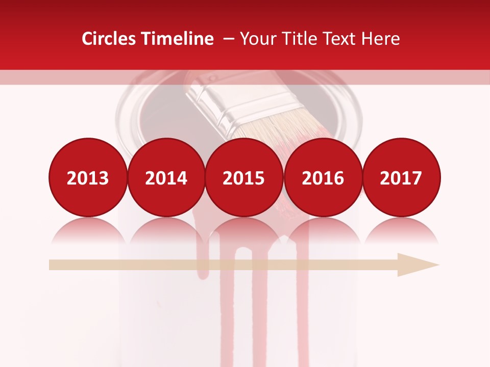 White Building Drawing PowerPoint Template