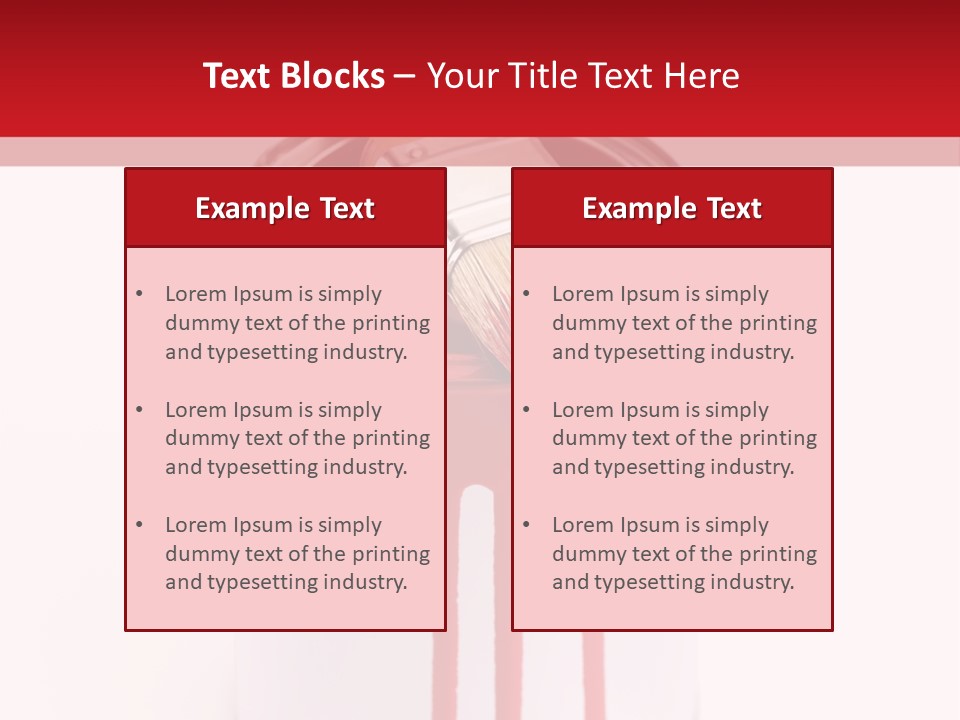 White Building Drawing PowerPoint Template