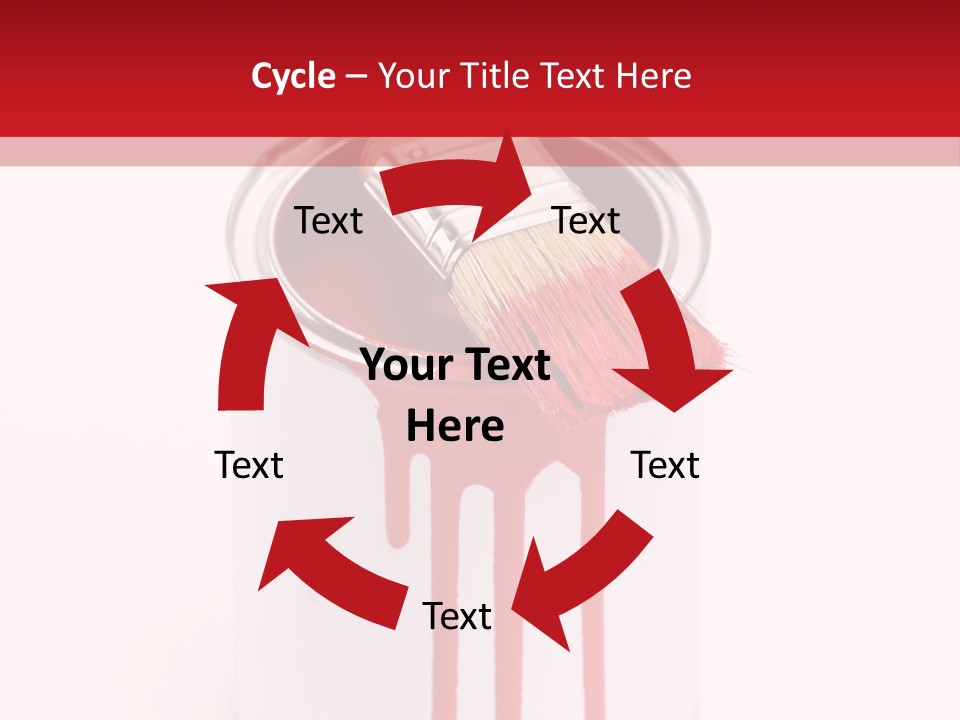 White Building Drawing PowerPoint Template