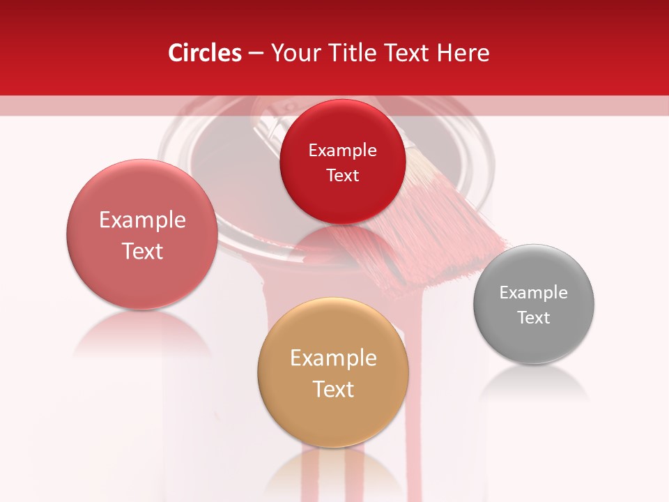 White Building Drawing PowerPoint Template