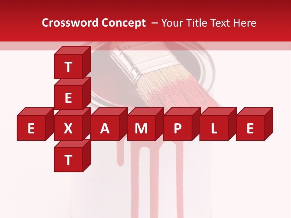 White Building Drawing PowerPoint Template