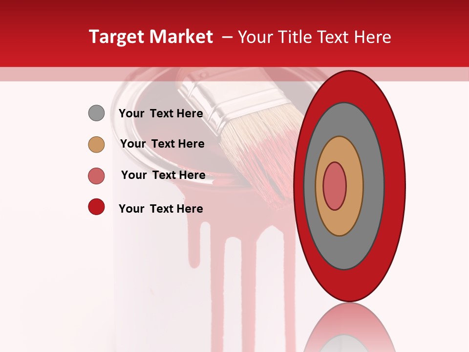 White Building Drawing PowerPoint Template