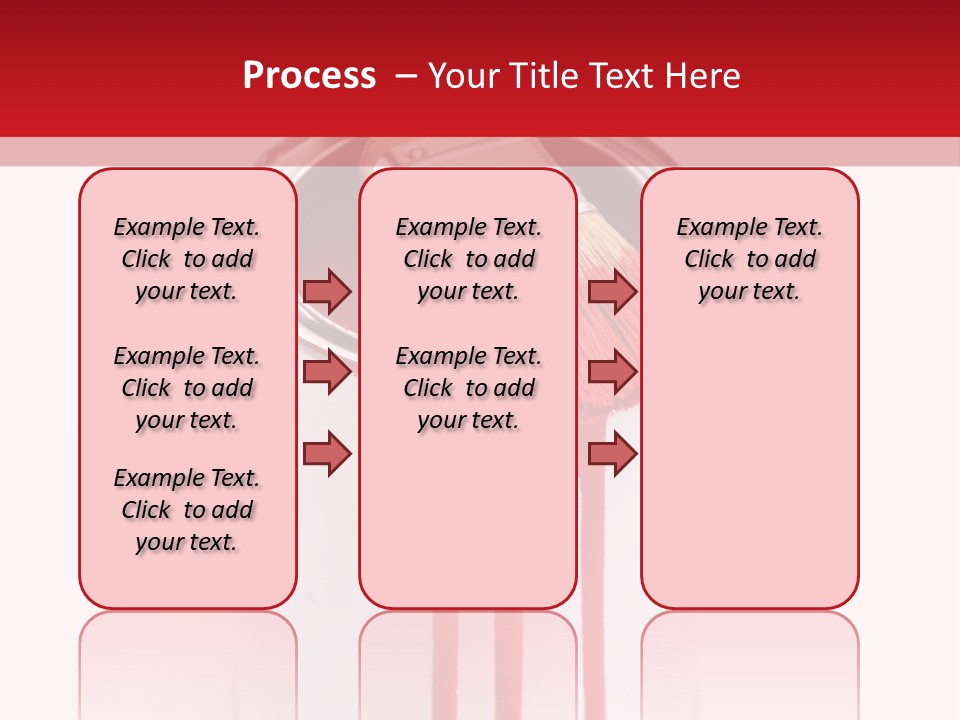 White Building Drawing PowerPoint Template