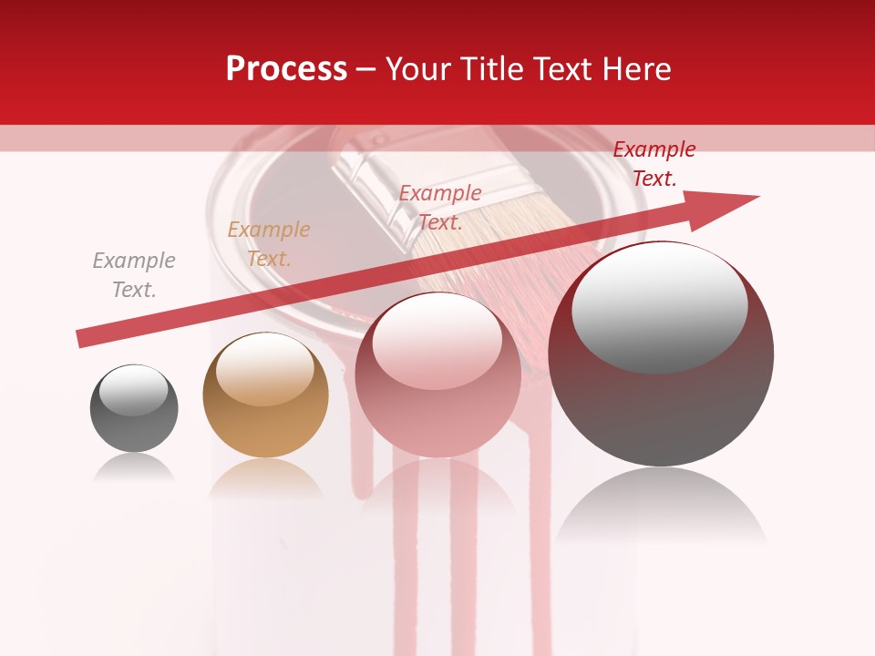 White Building Drawing PowerPoint Template