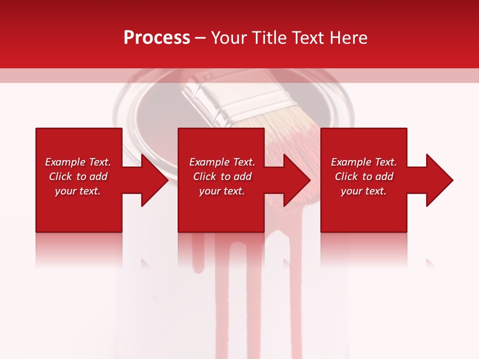 White Building Drawing PowerPoint Template