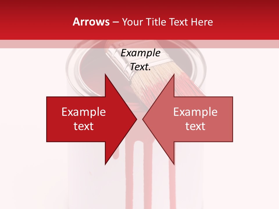 White Building Drawing PowerPoint Template