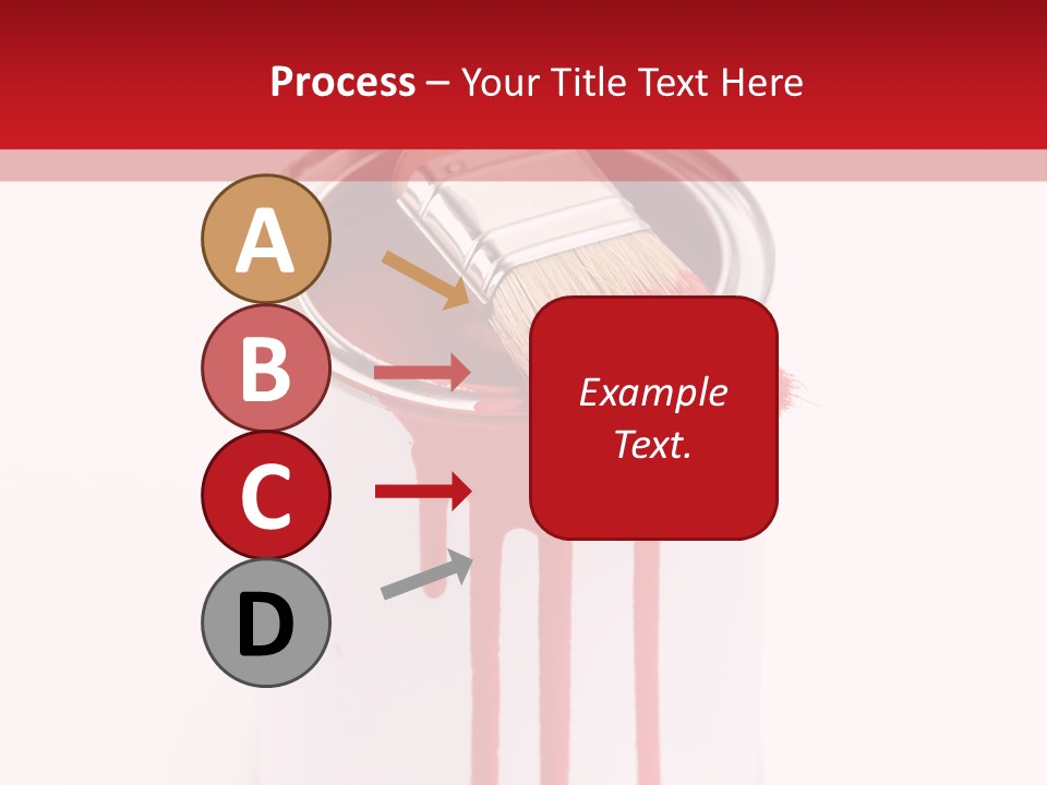 White Building Drawing PowerPoint Template