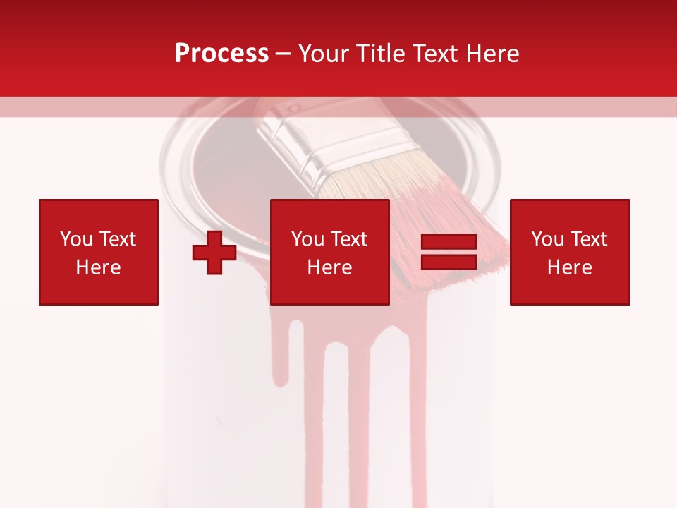 White Building Drawing PowerPoint Template