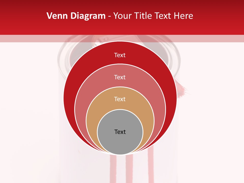 White Building Drawing PowerPoint Template