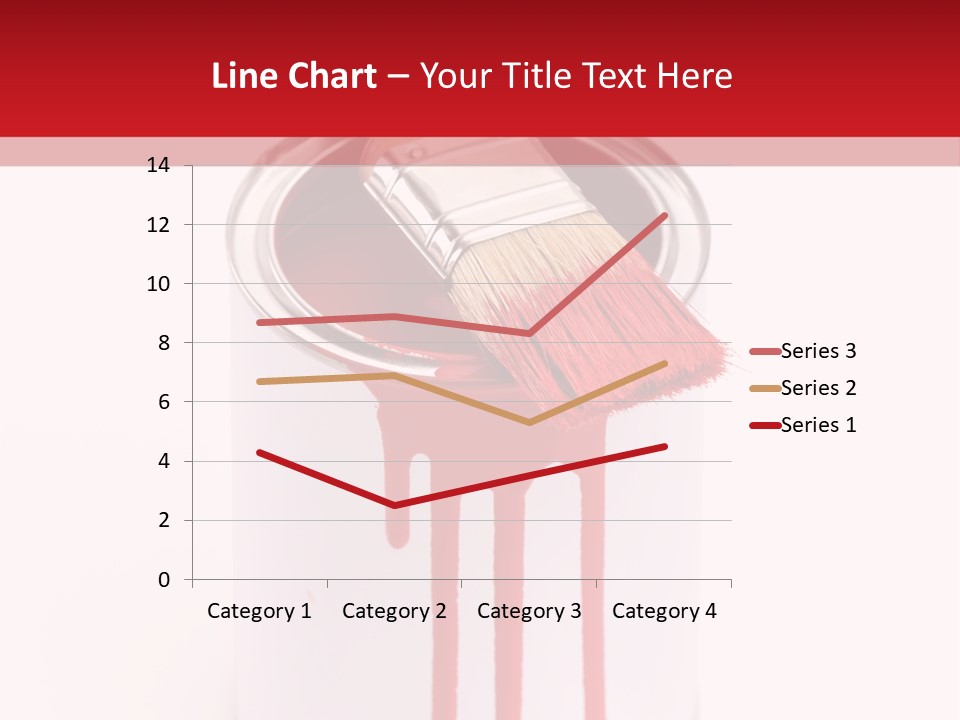 White Building Drawing PowerPoint Template