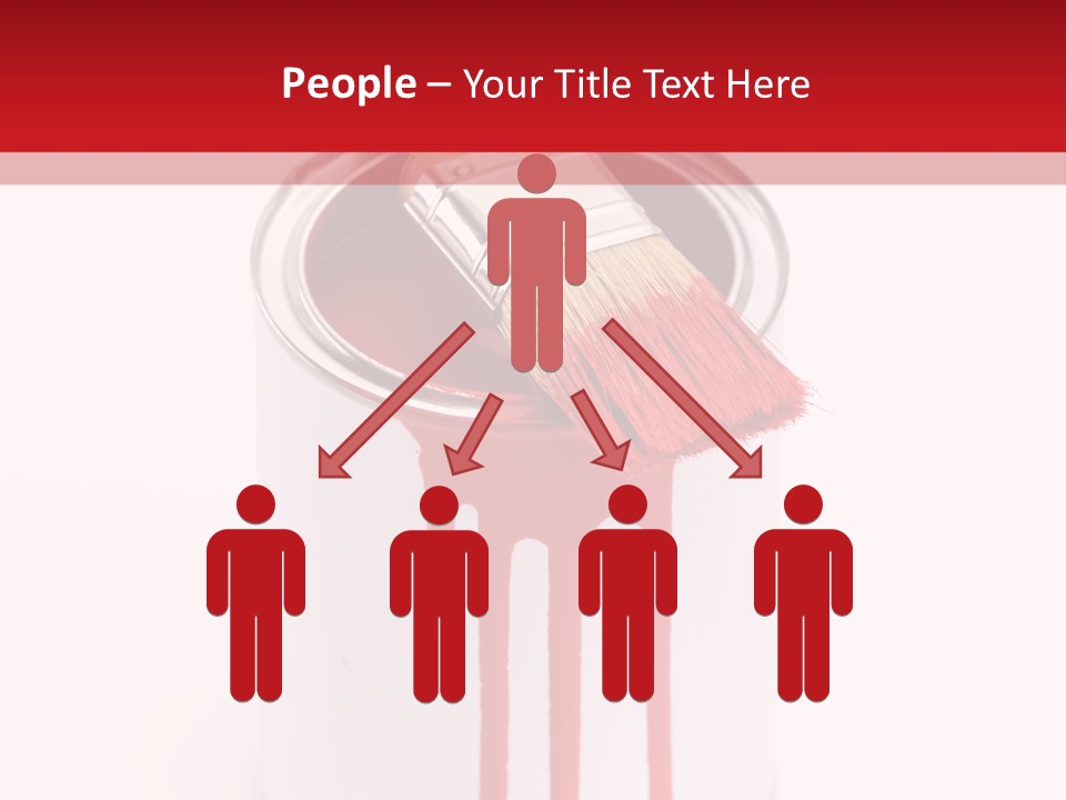 White Building Drawing PowerPoint Template