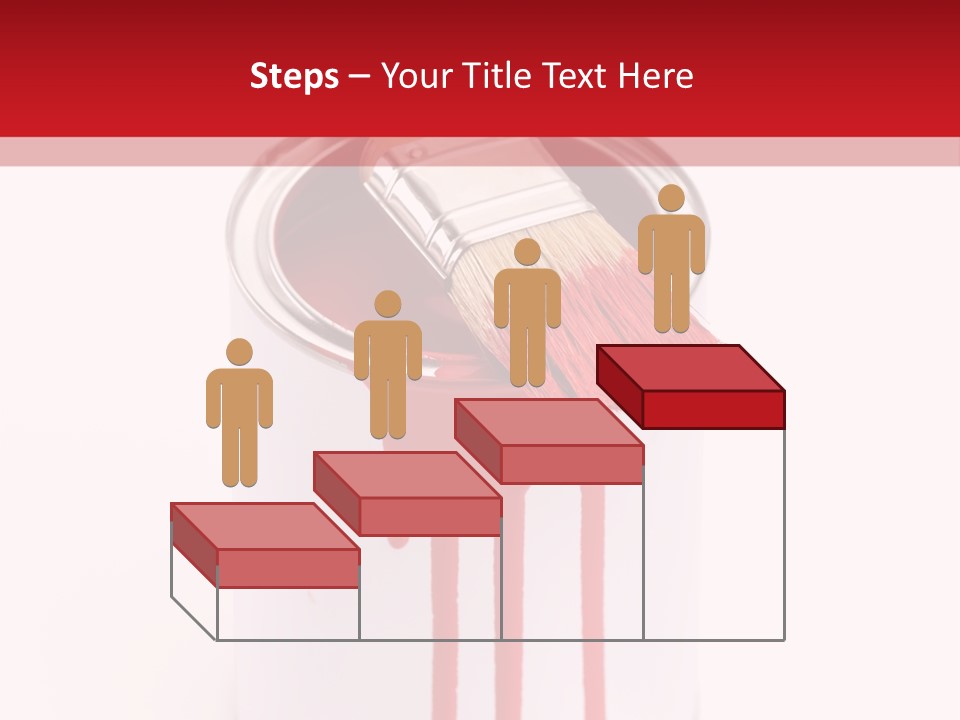 White Building Drawing PowerPoint Template