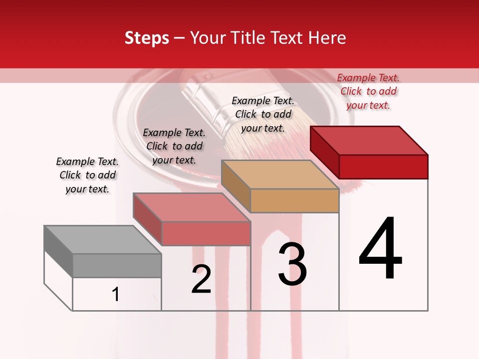 White Building Drawing PowerPoint Template