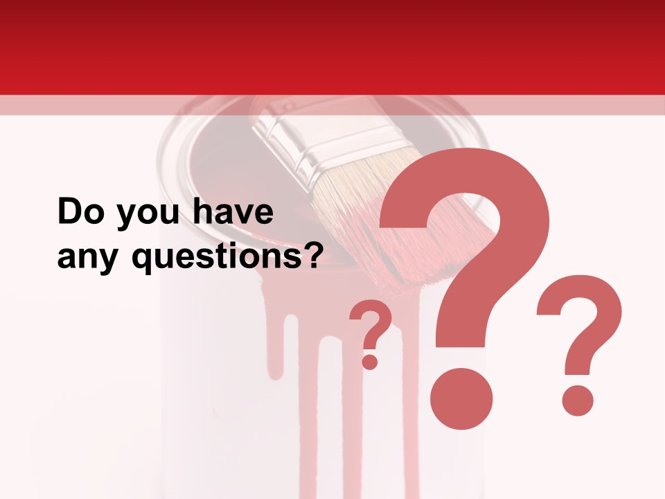 White Building Drawing PowerPoint Template