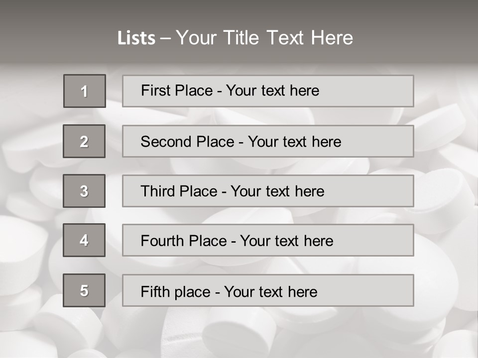 Healing Drug Health PowerPoint Template