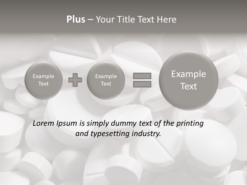 Healing Drug Health PowerPoint Template