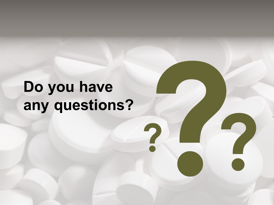 Healing Drug Health PowerPoint Template