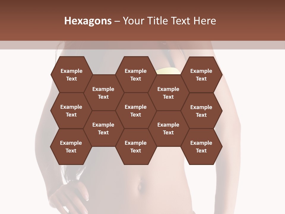 Woman Cute Beauty PowerPoint Template