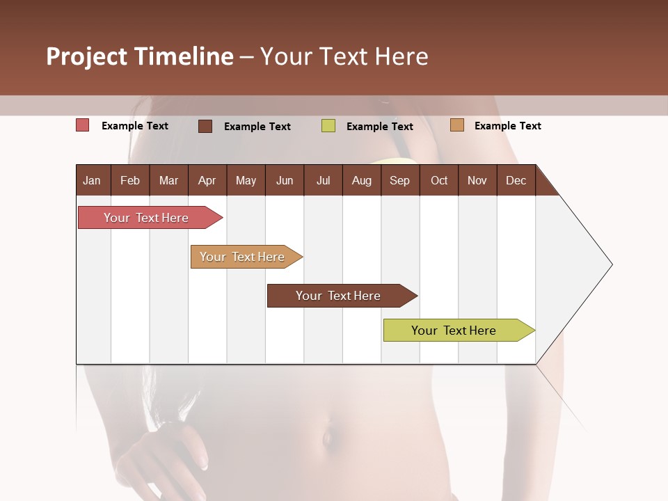 Woman Cute Beauty PowerPoint Template