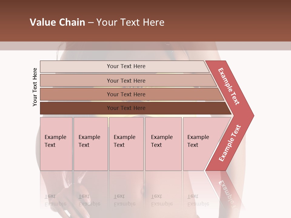 Woman Cute Beauty PowerPoint Template