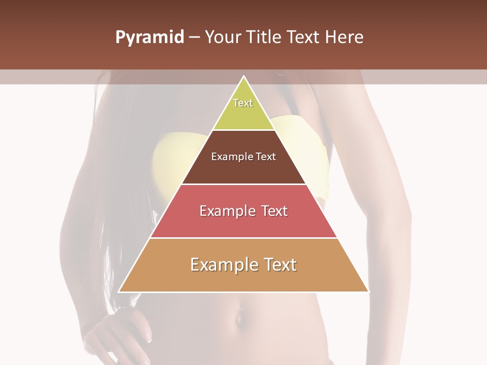 Woman Cute Beauty PowerPoint Template