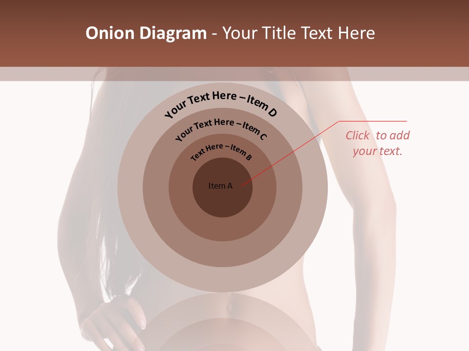 Woman Cute Beauty PowerPoint Template