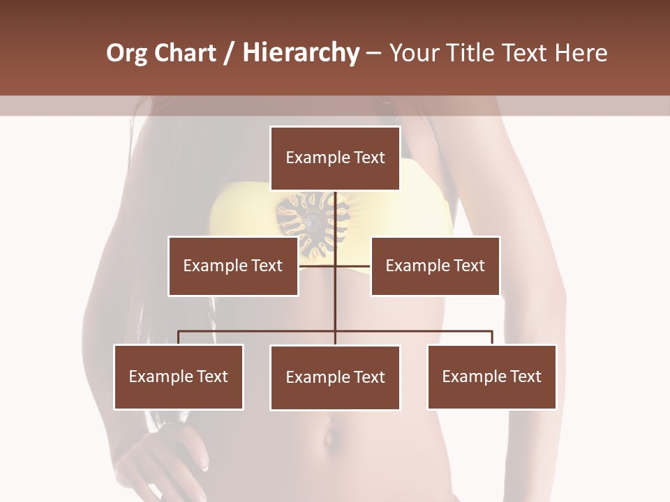 Woman Cute Beauty PowerPoint Template