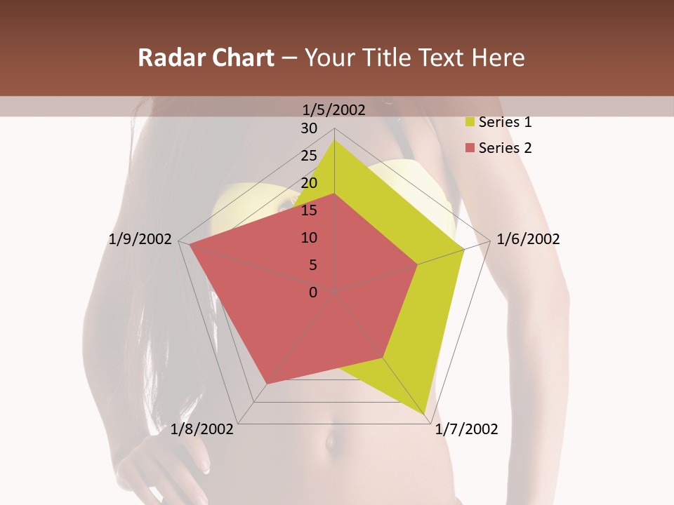 Woman Cute Beauty PowerPoint Template