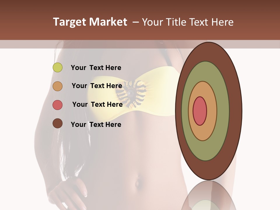 Woman Cute Beauty PowerPoint Template