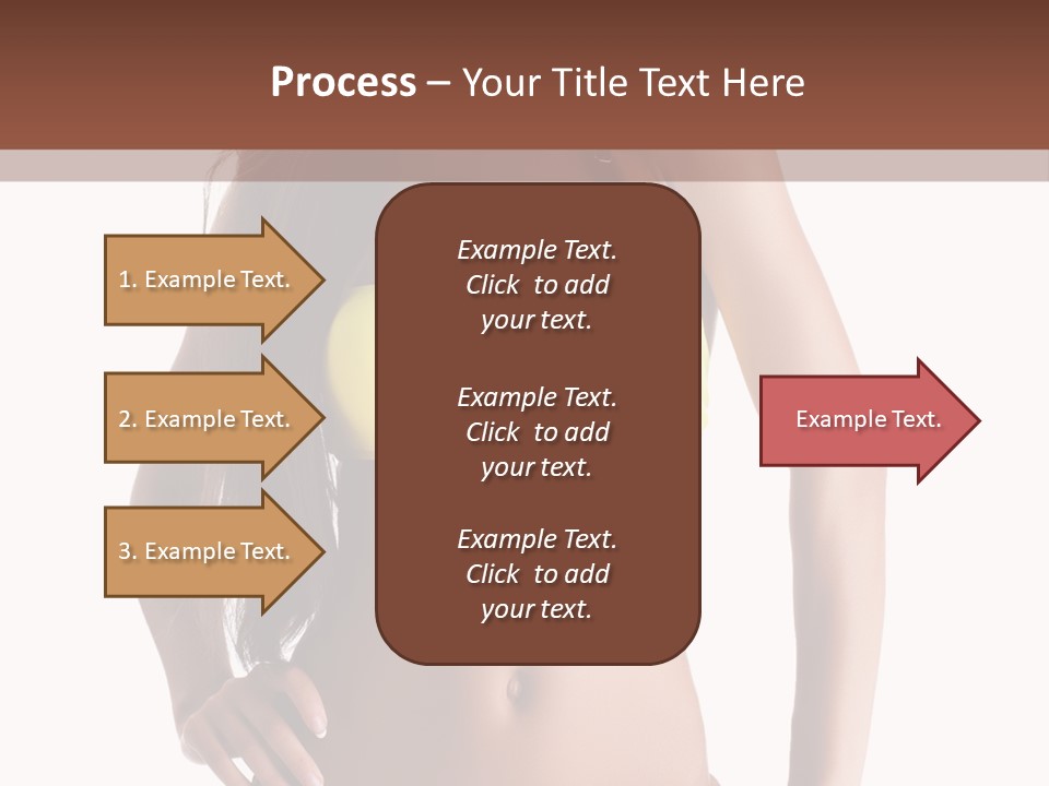 Woman Cute Beauty PowerPoint Template