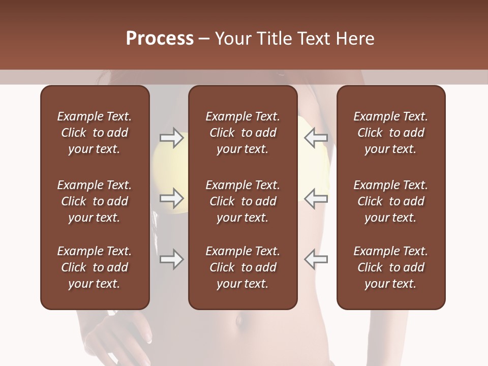 Woman Cute Beauty PowerPoint Template