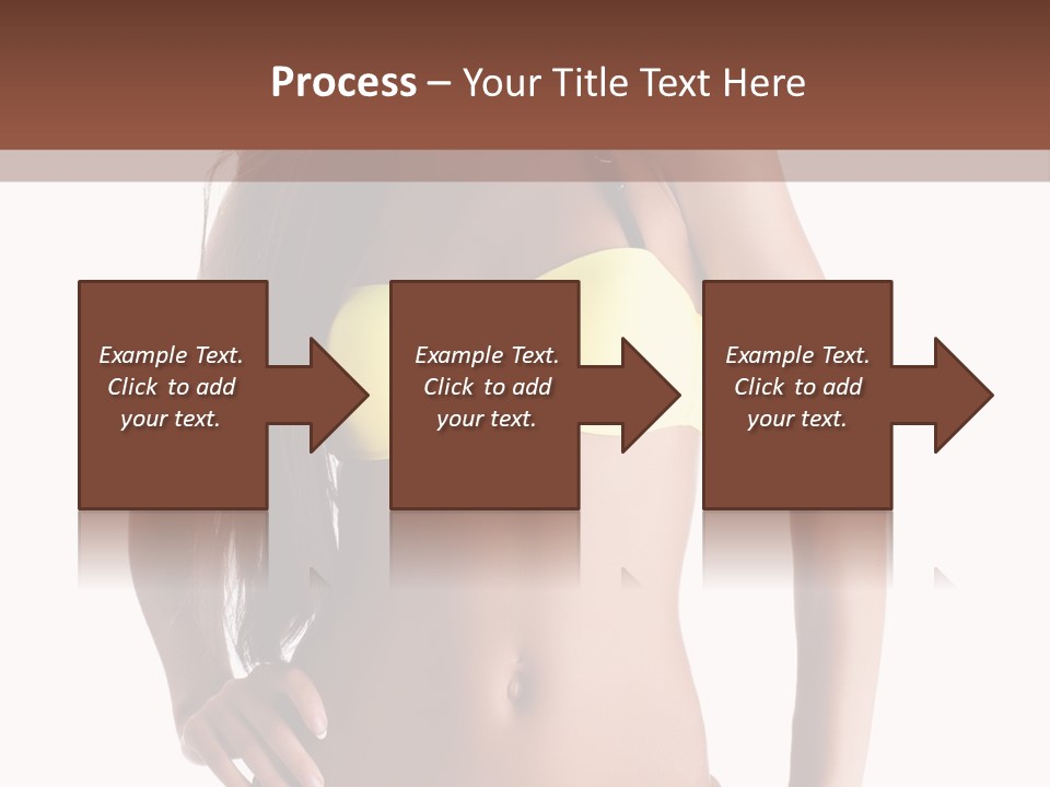 Woman Cute Beauty PowerPoint Template