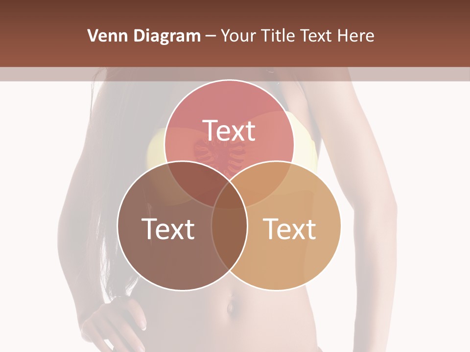 Woman Cute Beauty PowerPoint Template