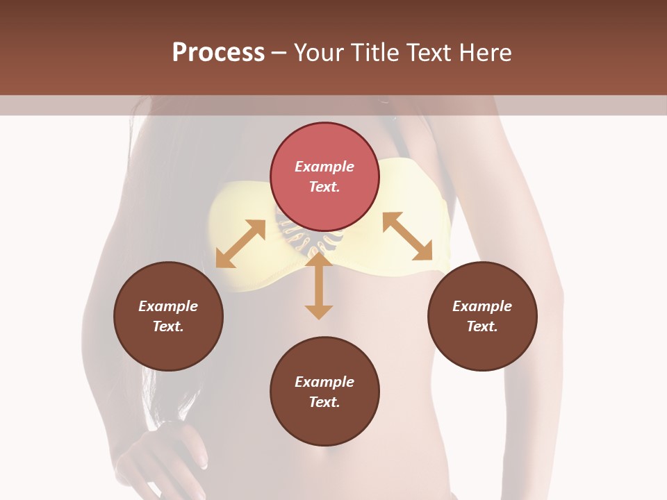 Woman Cute Beauty PowerPoint Template