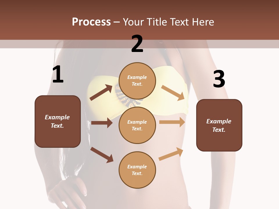 Woman Cute Beauty PowerPoint Template