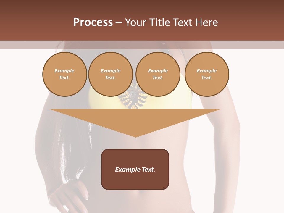 Woman Cute Beauty PowerPoint Template