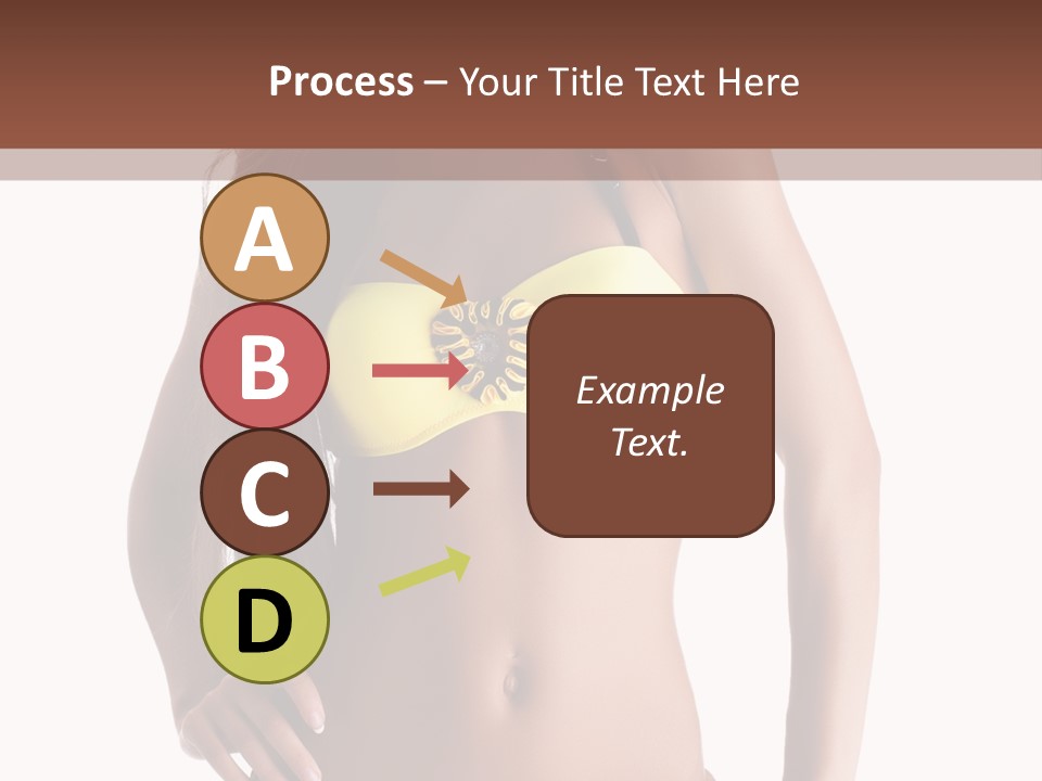 Woman Cute Beauty PowerPoint Template