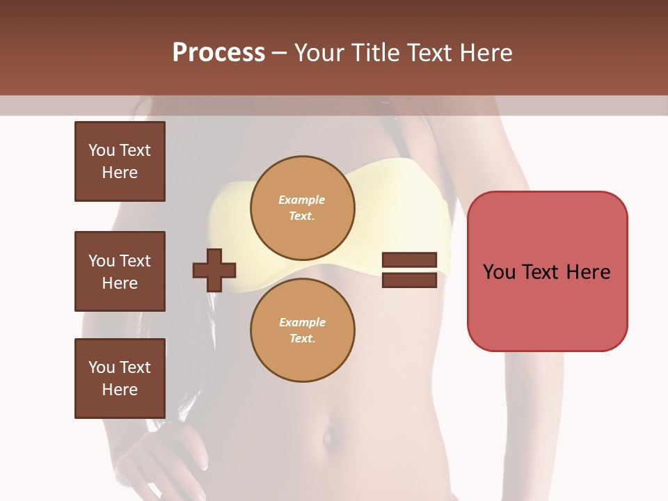 Woman Cute Beauty PowerPoint Template