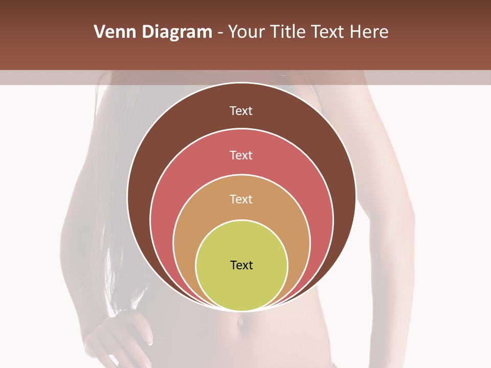 Woman Cute Beauty PowerPoint Template