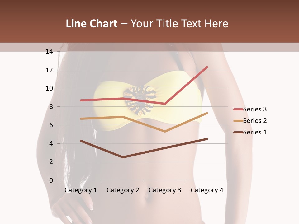 Woman Cute Beauty PowerPoint Template