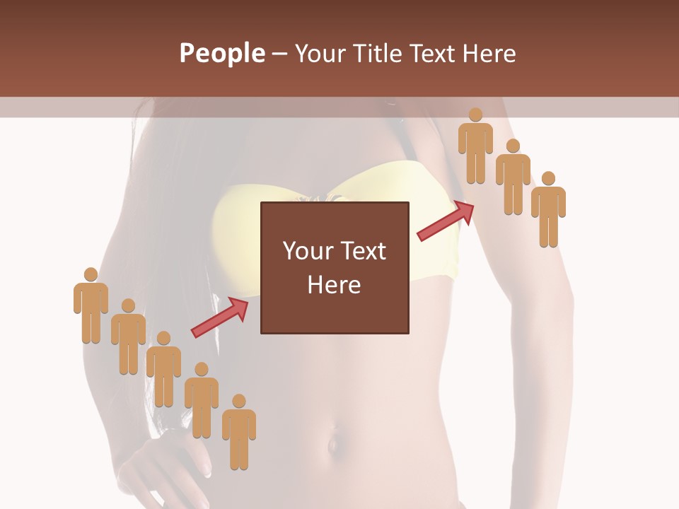 Woman Cute Beauty PowerPoint Template