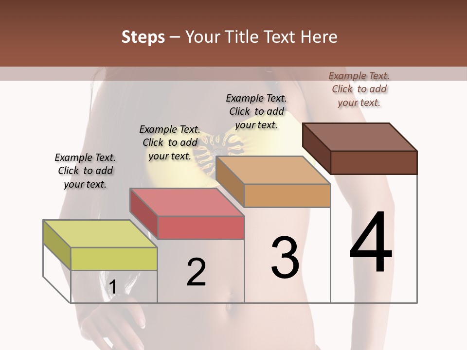 Woman Cute Beauty PowerPoint Template