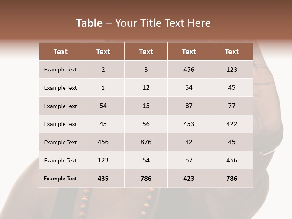 Stop Suspicion Human PowerPoint Template